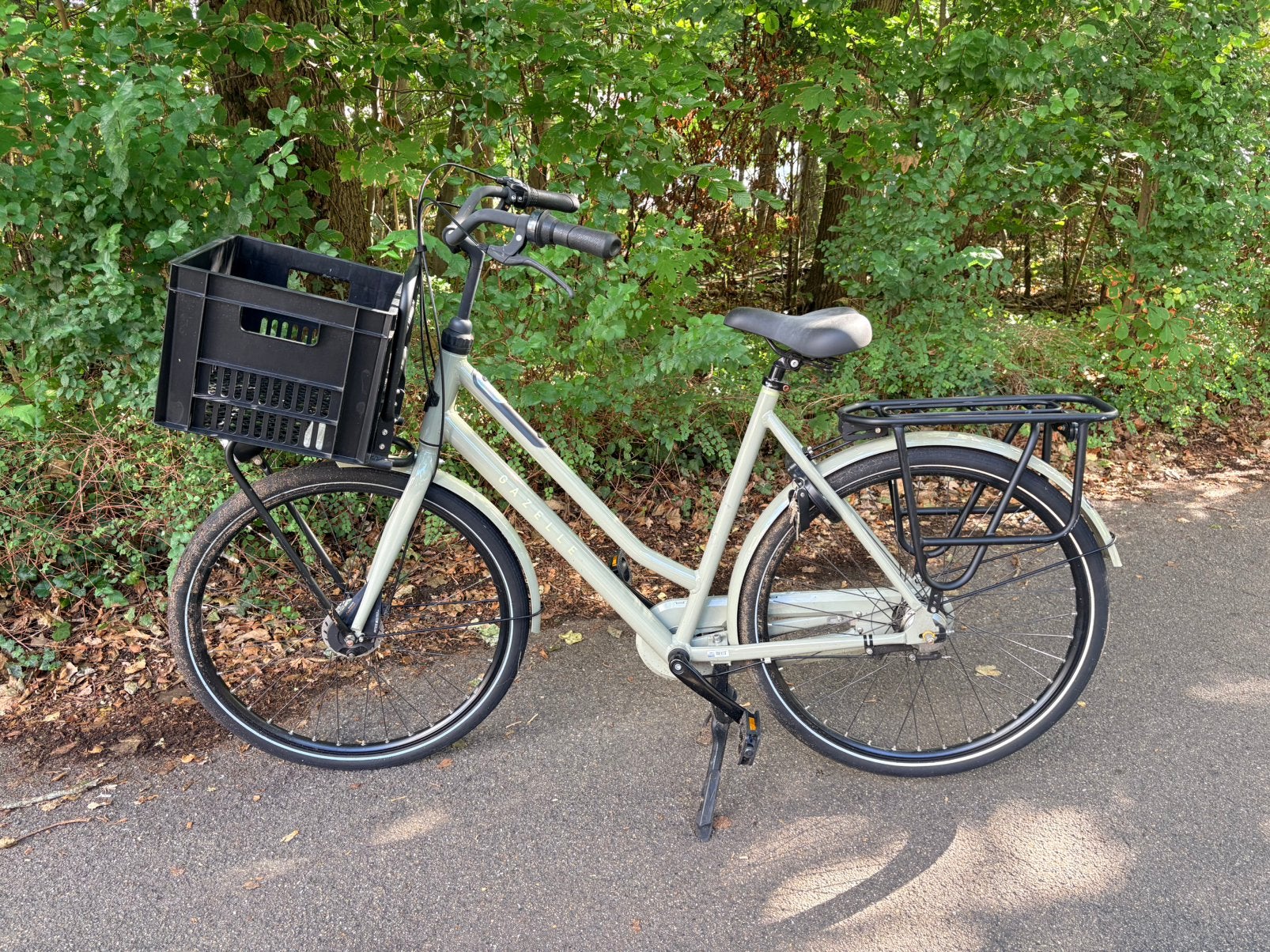 Mooie Gazelle HeavyDutyNL 59 transportfiets met fietskrat, Ophalen, Zo goed als nieuw, Gazelle, Versnellingen
