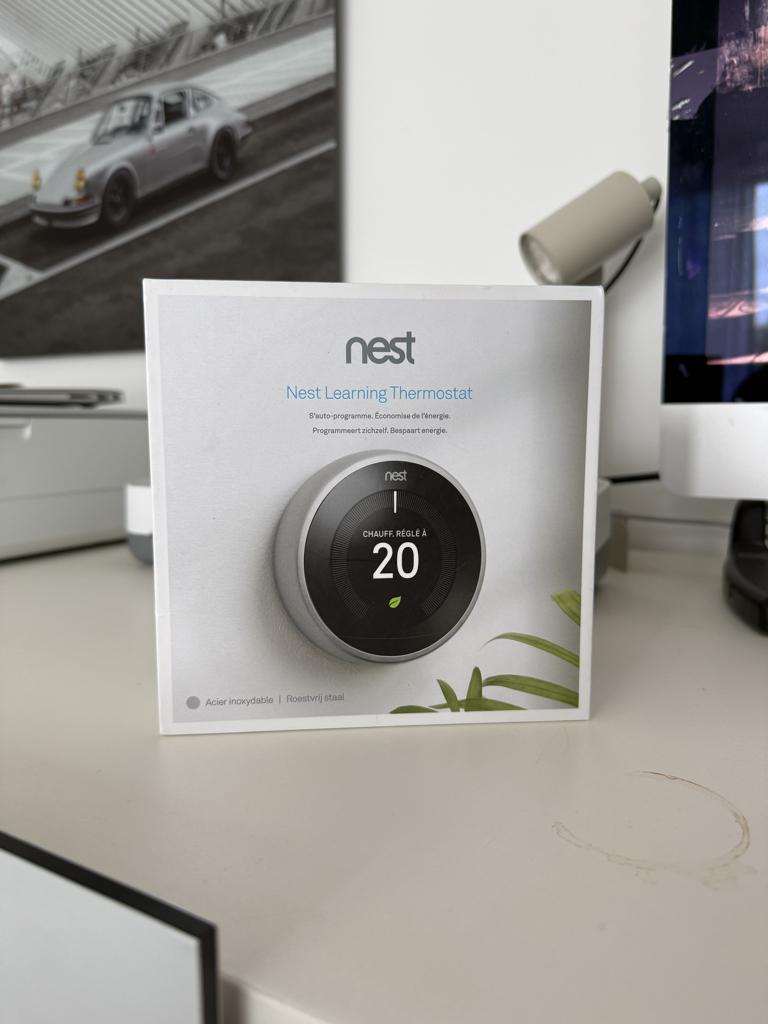 Google Nest gen 3 thermostaat, Ophalen, Slimme thermostaat, Zo goed als nieuw