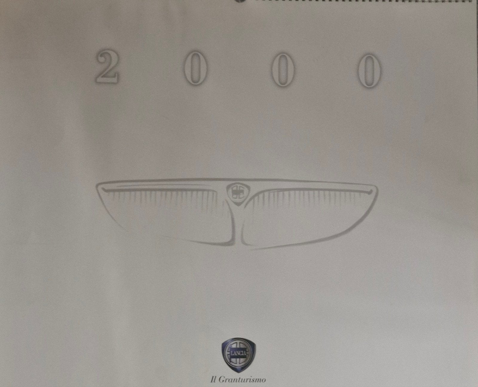 Lancia Kalender 2000, Ophalen of Verzenden, Gebruikt, Auto's