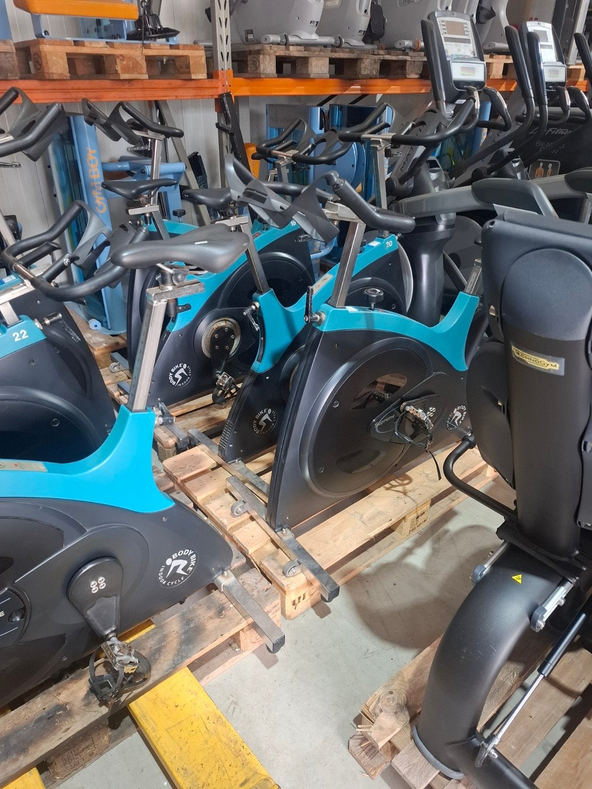 Body bike supreme spinningfietsen (8st), Sport en Fitness, Ophalen, Gebruikt, Bodybike, Overige typen