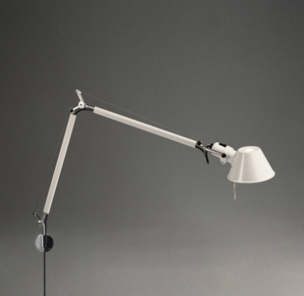 2x Nieuwe Tolomeo Tavolo Bianca wandlampen - Wit, Ophalen, Overige materialen, Nieuw, E27 (groot)