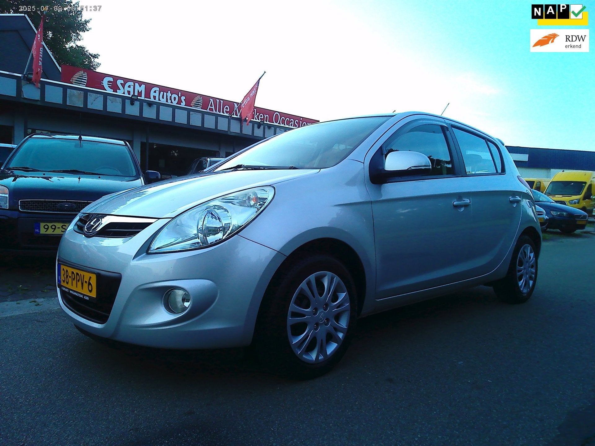 Hyundai I20 (Airco ) 1.2i i-Motion, Euro 5, 450 kg, Gebruikt, 31 €/maand