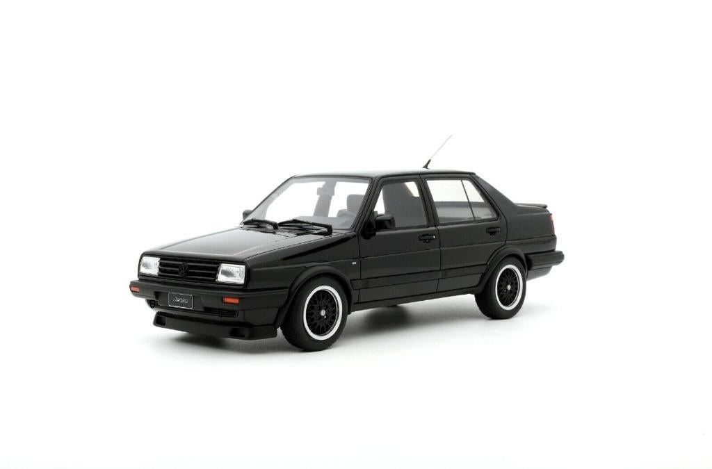 OttoMobile 1/18 Volkswagen Jetta Mk2 zwart OT1021, Ophalen of Verzenden, Zo goed als nieuw, Auto, OttOMobile