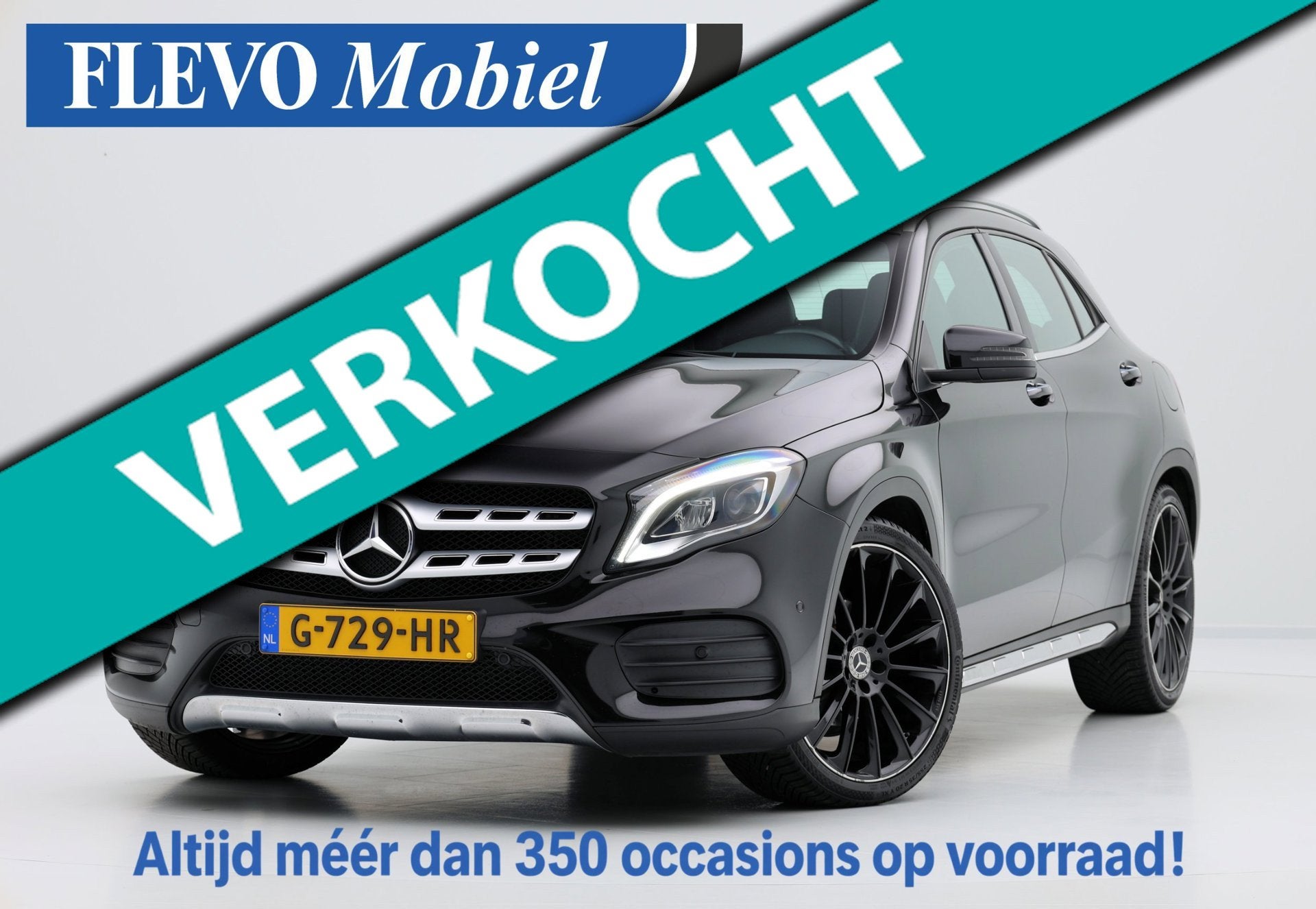 Mercedes-Benz GLA-klasse 180 Business Solution AMG Aut. LED|, Auto's, Gebruikt, Euro 6, 4 cilinders, 715 kg