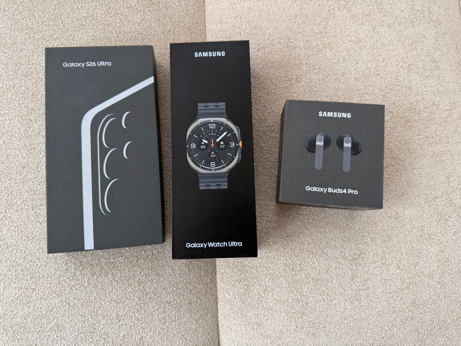 s26 ultra, watch ultra, buds 4 pro - mediamarkt bon, Ophalen, Zwart, 512 GB, Zo goed als nieuw