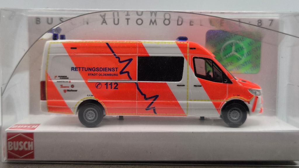 Mercedes Sprinter Rettungsdienst Oldenburg, Ophalen of Verzenden, Zo goed als nieuw, Auto, Overige merken
