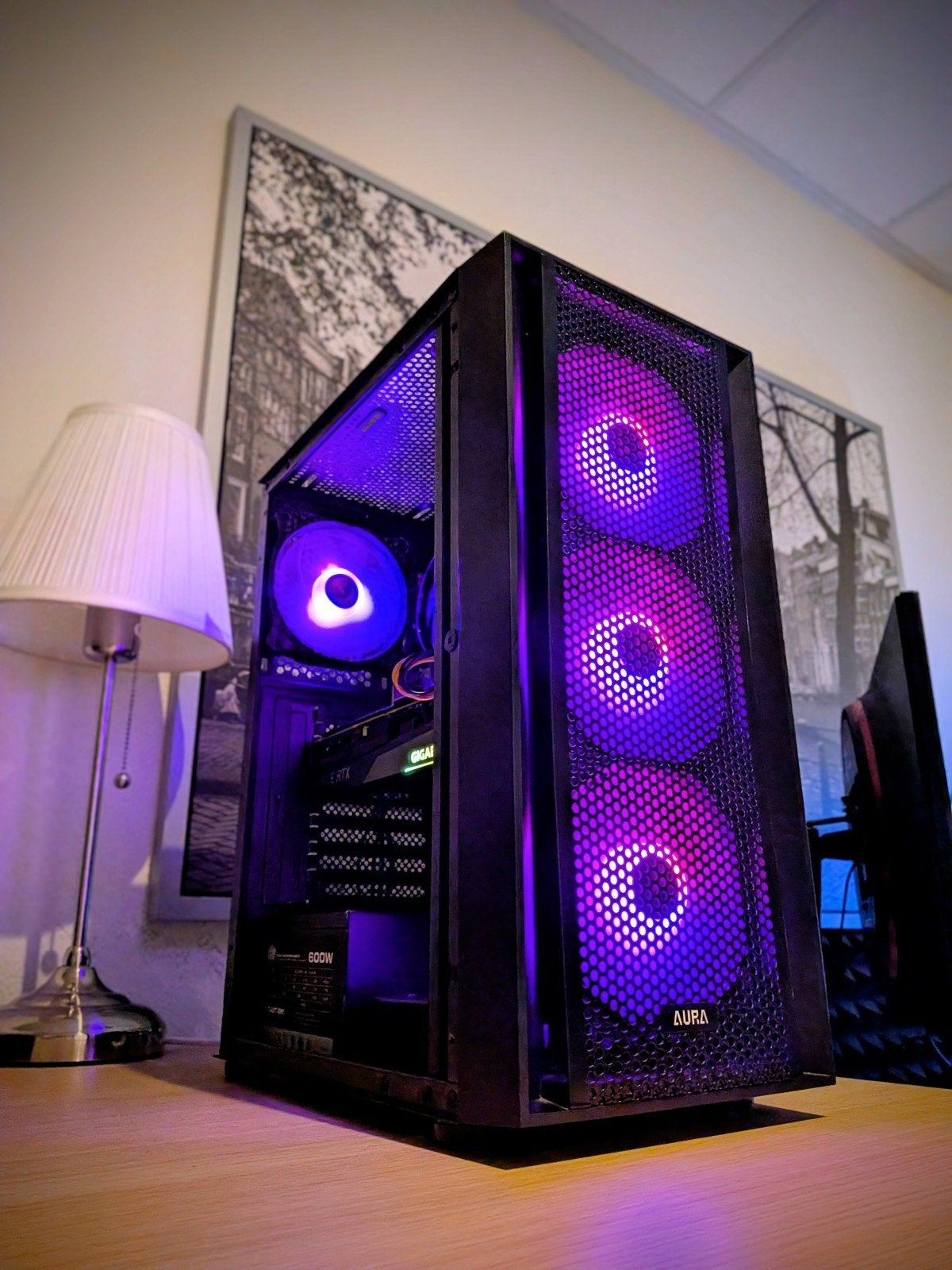 Game PC | Ryzen 5700G | RTX 3070 | 16GB | 512GB Nvme, Zelf gebouwde pc, Zo goed als nieuw, AMD Ryzen 7, Gaming