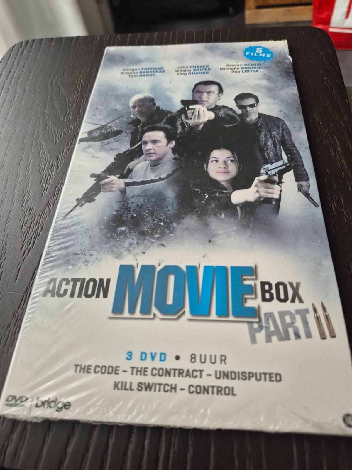 Action Movie Box Part II - 5 films op 3 DVD's, Ophalen of Verzenden