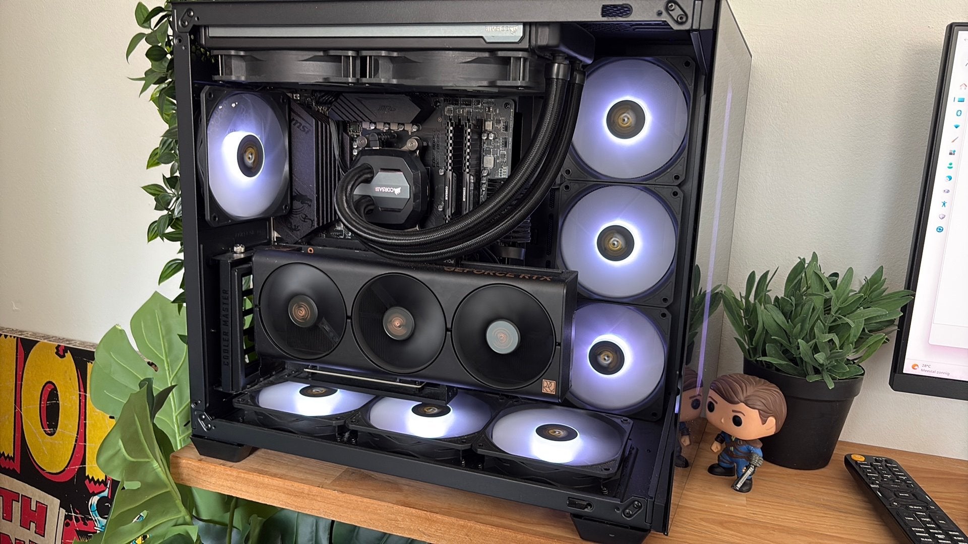 Gaming pc met rtx 4060, Computers en Software, Desktop Pc's, Ophalen, Zo goed als nieuw, Gaming, SSD