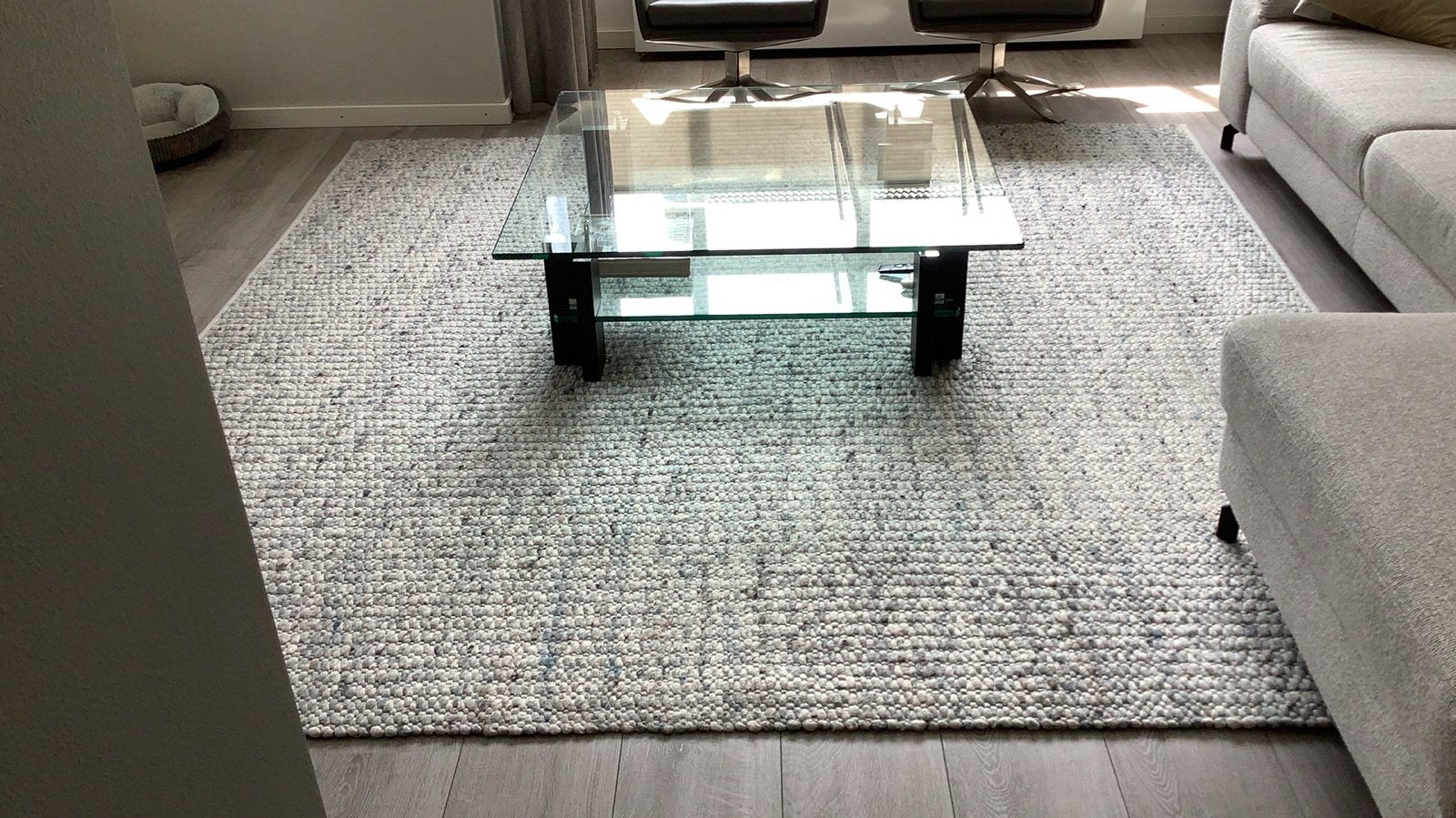 Wollen karpet 275x275 de Munk Carpets, Ophalen, Gebruikt