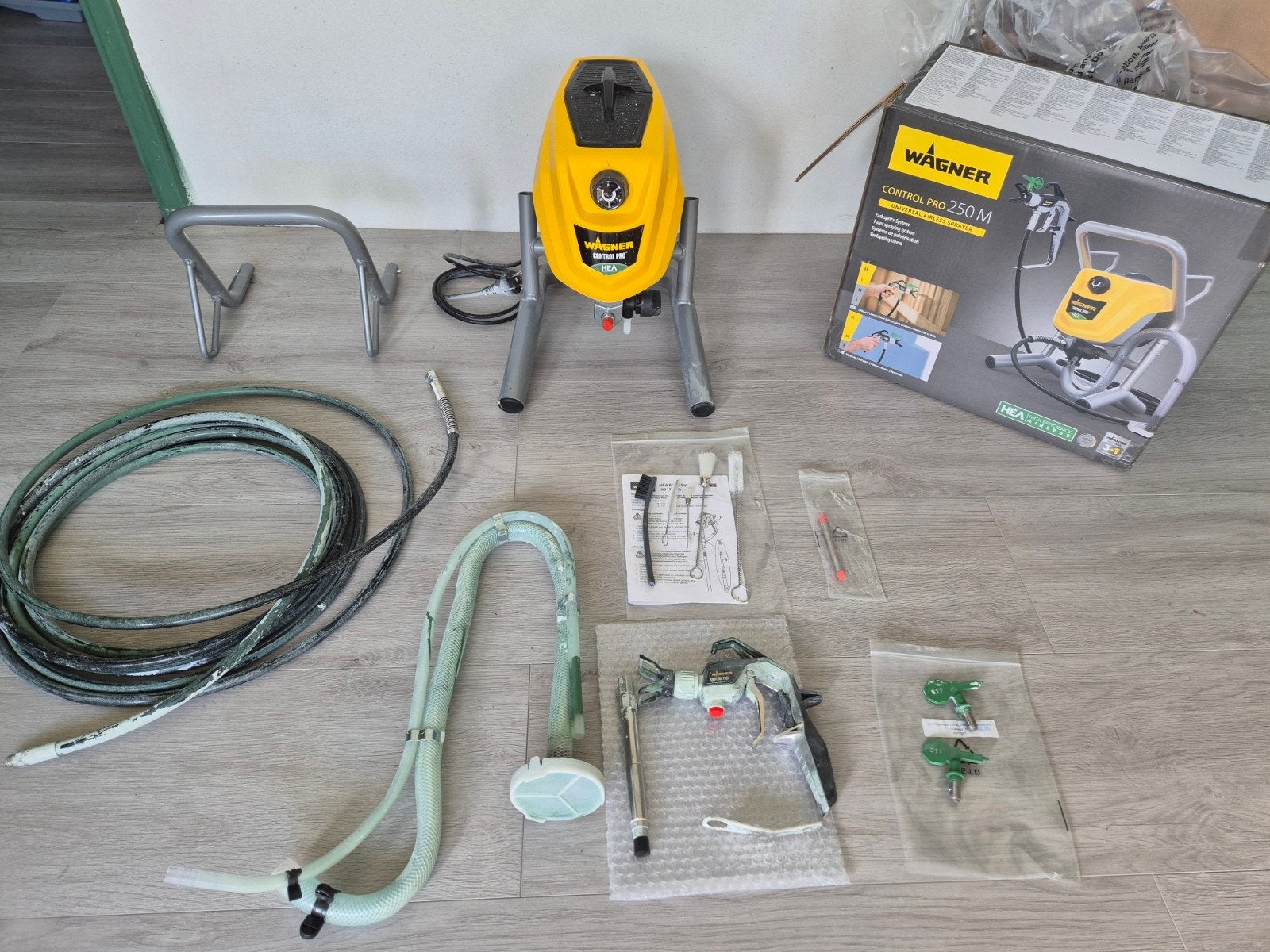 Wagner Control Pro 250 M Verfspuit - Zo goed als nieuw, Ophalen of Verzenden, Zo goed als nieuw, Verfspuit of Verfpomp