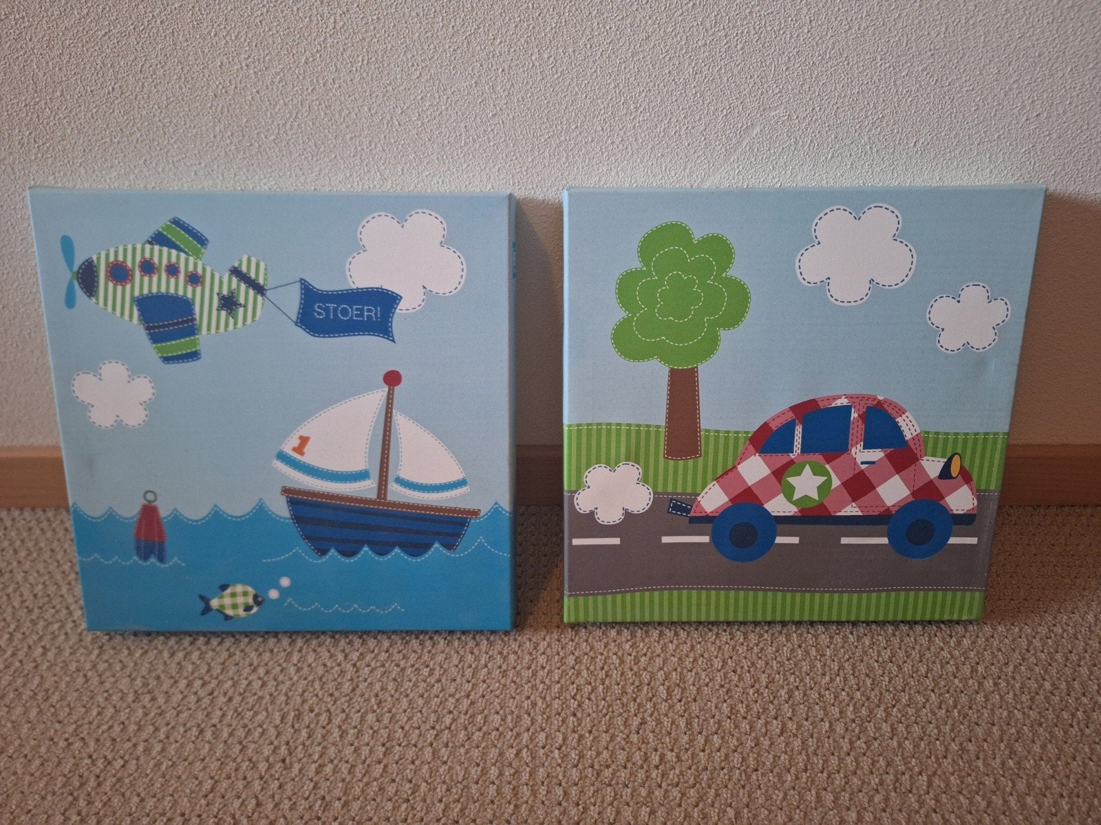 Lief! Lifestyle Canvas Schilderij Auto en Vliegtuig, Boot, Lief! Lifestyle, Ophalen of Verzenden, Zo goed als nieuw, Wanddecoratie