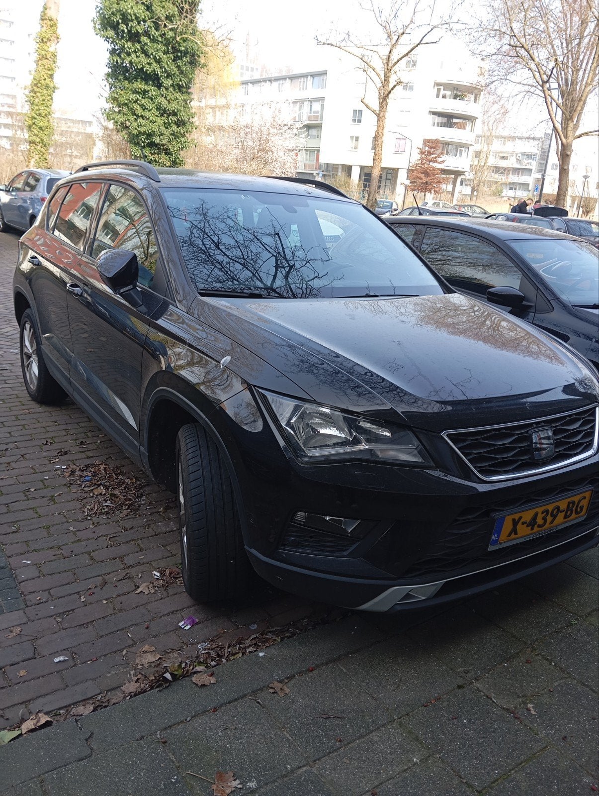 Seat Ateca 1.4 TSI 110KW 2018 Zwart, Auto's, Seat, Particulier, Ateca, Benzine, SUV of Terreinwagen, Handgeschakeld, Geïmporteerd