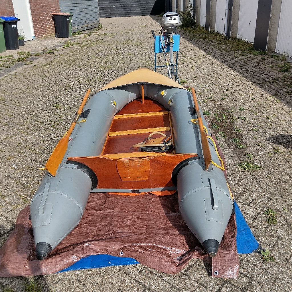 rubberboot merk DoMar, Ophalen, Gebruikt