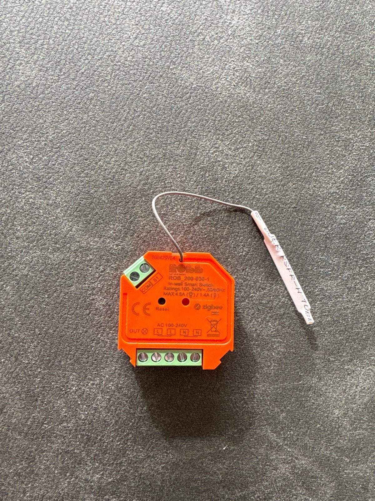 ROBB smarte schakelaar Zigbee 200-030-1 nieuw, Ophalen of Verzenden, Nieuw, Overige merken, Schakelaar