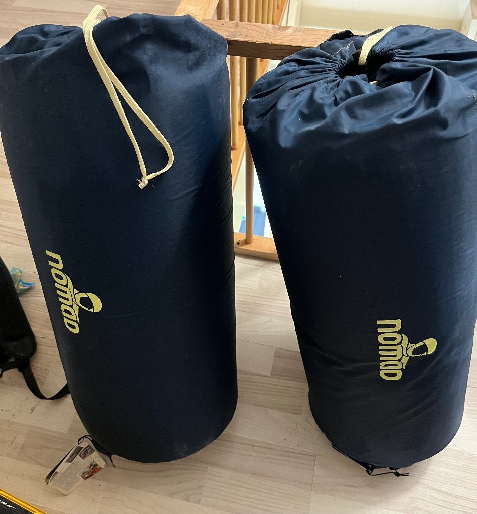 Luchtbed nomad GERESERVEERD, Ophalen, Gebruikt, 1-persoons