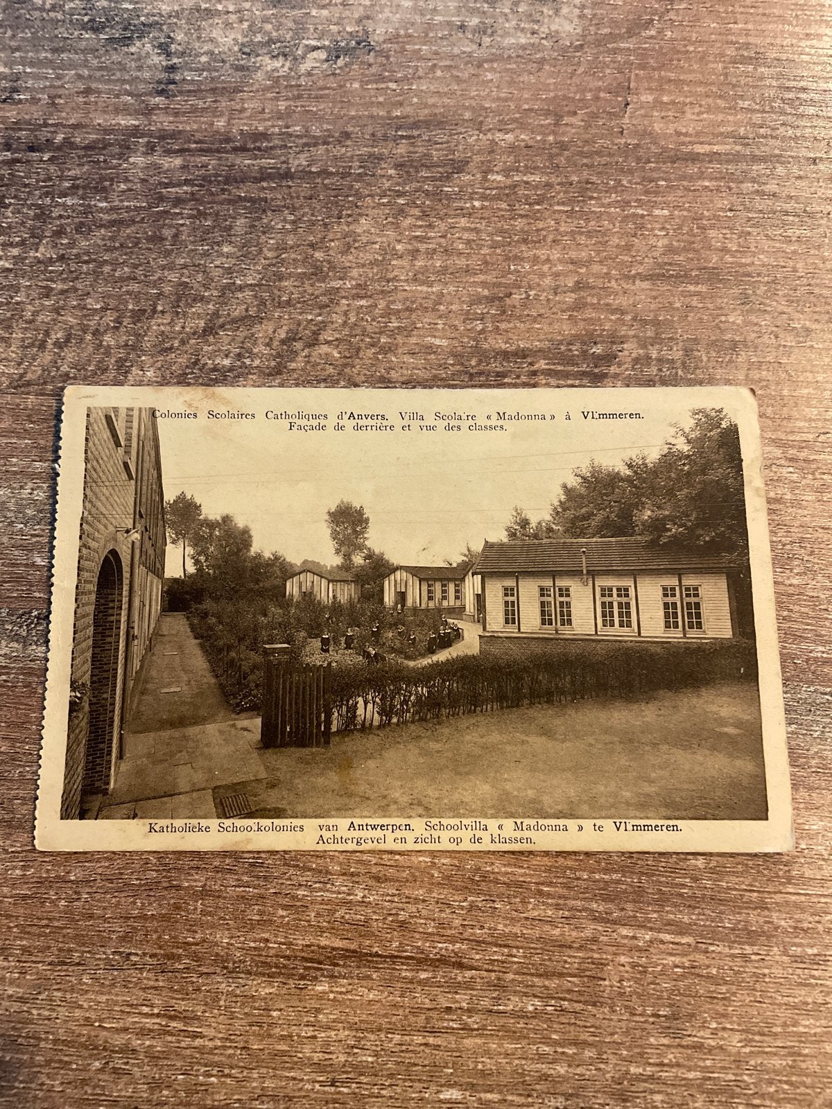 Oude Postkaart: Katholieke Schoolkolonies Antwerpen, Vlimmer, Ophalen of Verzenden, Voor 1920, Gelopen, Antwerpen