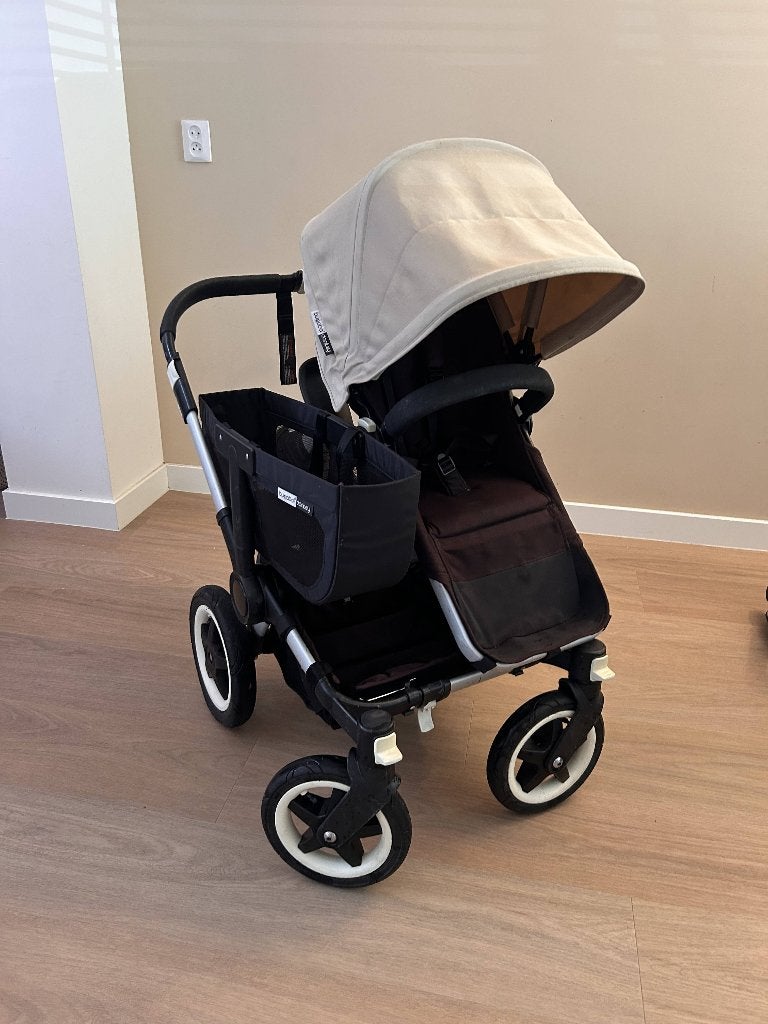 Bugaboo Donkey DUO/Twin – Complete eenling / tweelingwagen., Kinderen en Baby's, Kinderwagens en Combinaties, Ophalen, Gebruikt