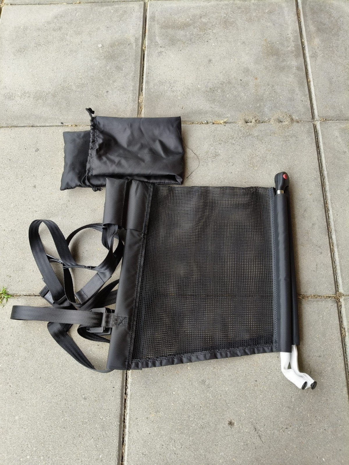 bagage net, Ophalen