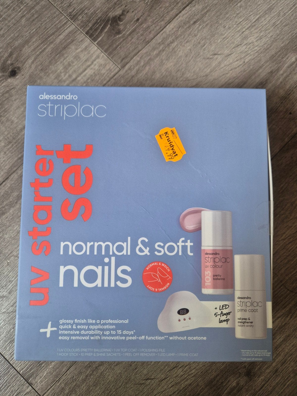 Alessandro striplac uv nagels set uv starter set nieuw!, Ophalen of Verzenden, Nieuw, Handen en Nagels