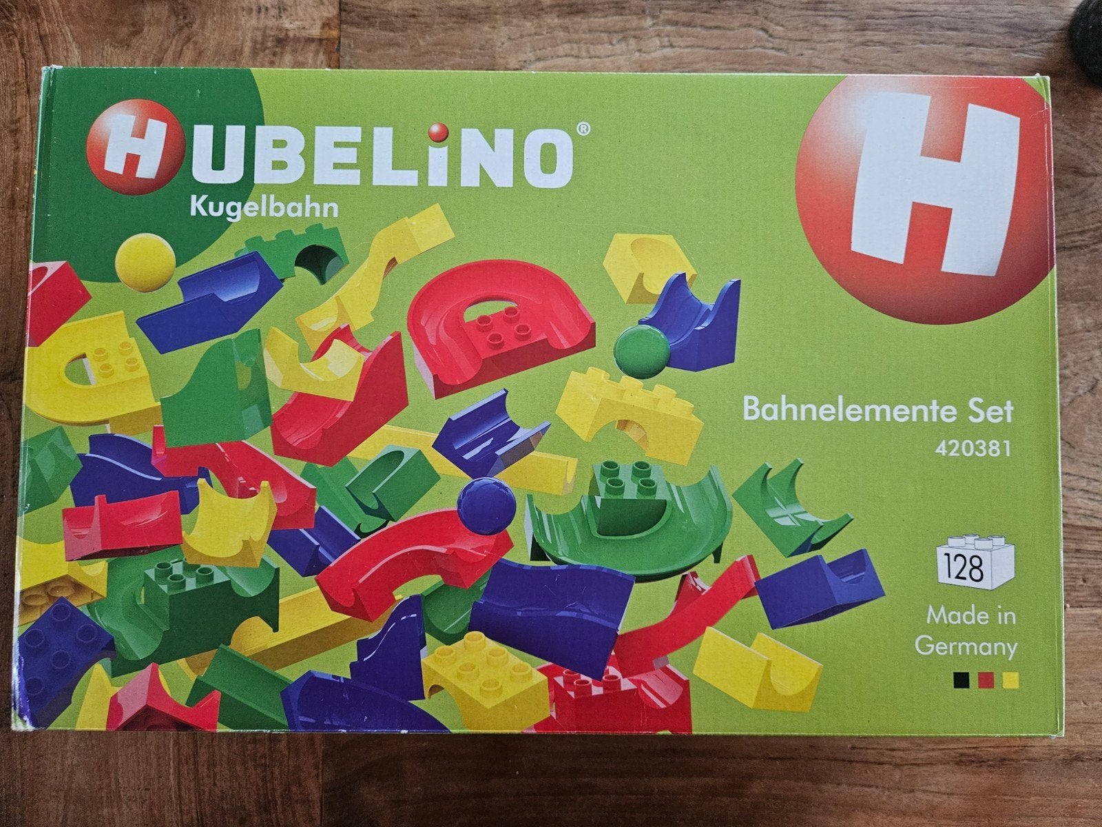 Hubelino knikkerbaan set - Zo goed als nieuw, Ophalen, Zo goed als nieuw, Overige merken
