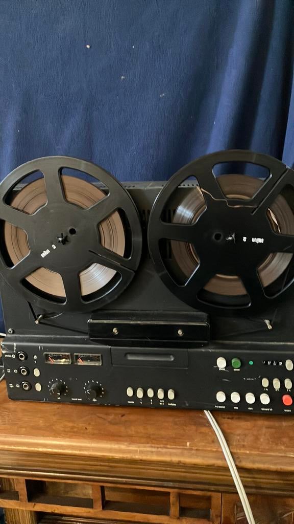 Braun TG 1020, Ophalen, Defecte bandrecorder, Met banden