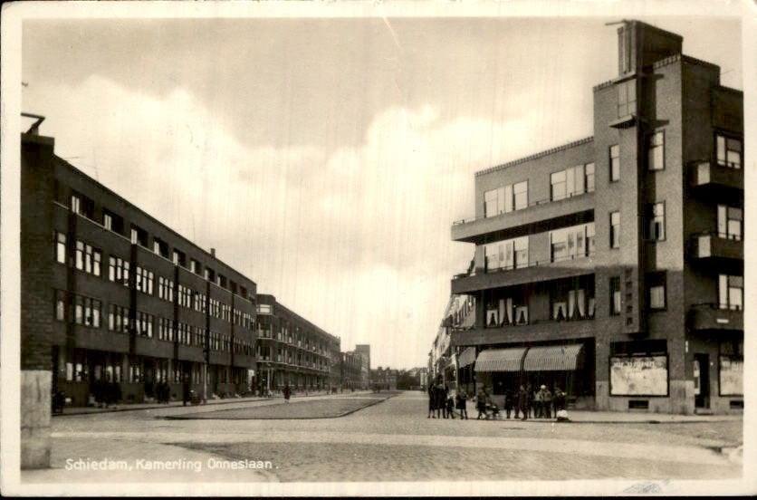 Schiedam - Kamerling Onneslaan - 1951, Verzenden, 1940 tot 1960, Gelopen, Zuid-Holland