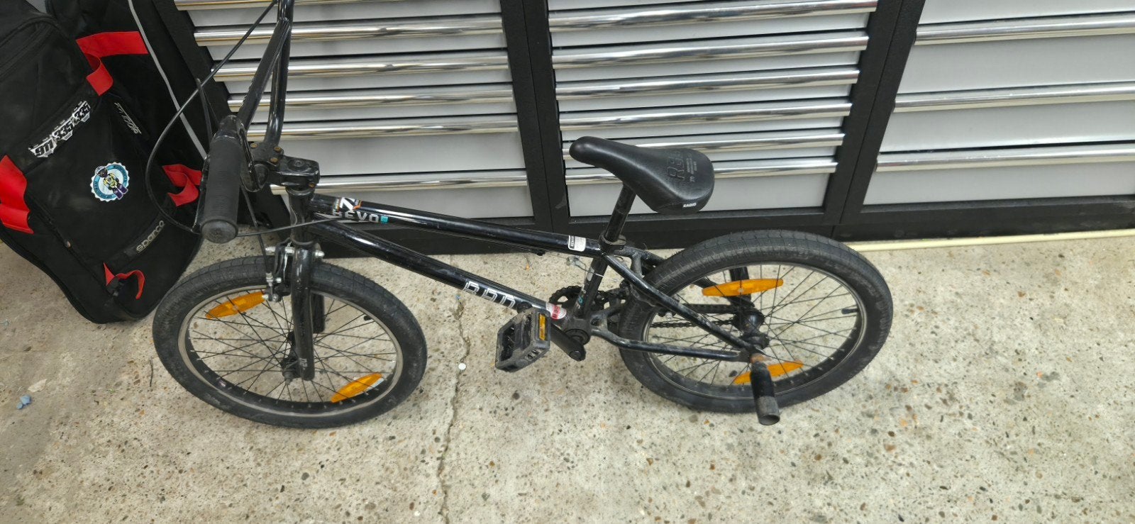 BMX Fiets Radio Revo 20 inch - Zwart, Ophalen, Staal, Velgrem, Radio