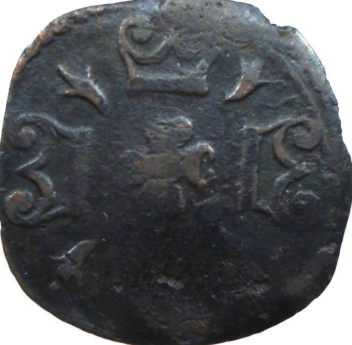 Nederland - Gelderland 2 mijt / korte z.j. (1555-1598), Ophalen of Verzenden, Vóór koninkrijk, Overige waardes, Losse munt