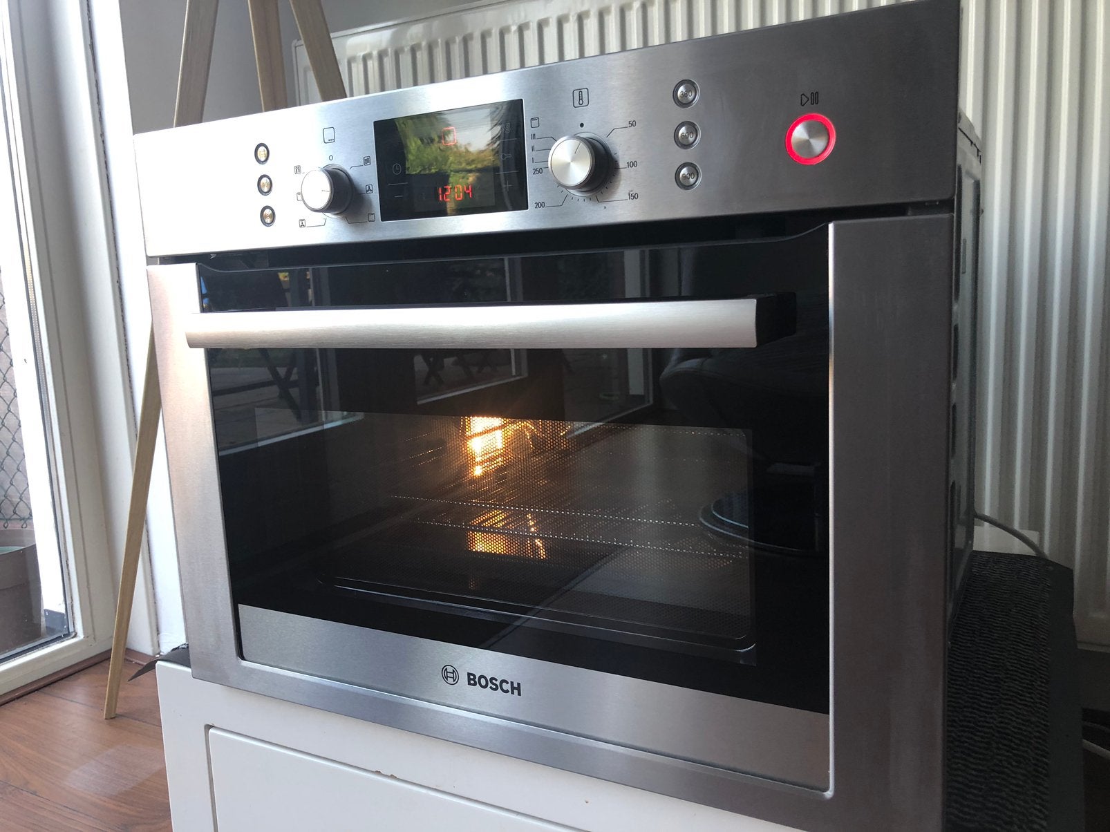 BOSCH COMBI OVEN MAGNETRON MET GRILL, Witgoed en Apparatuur, Ovens, Ophalen, Zo goed als nieuw