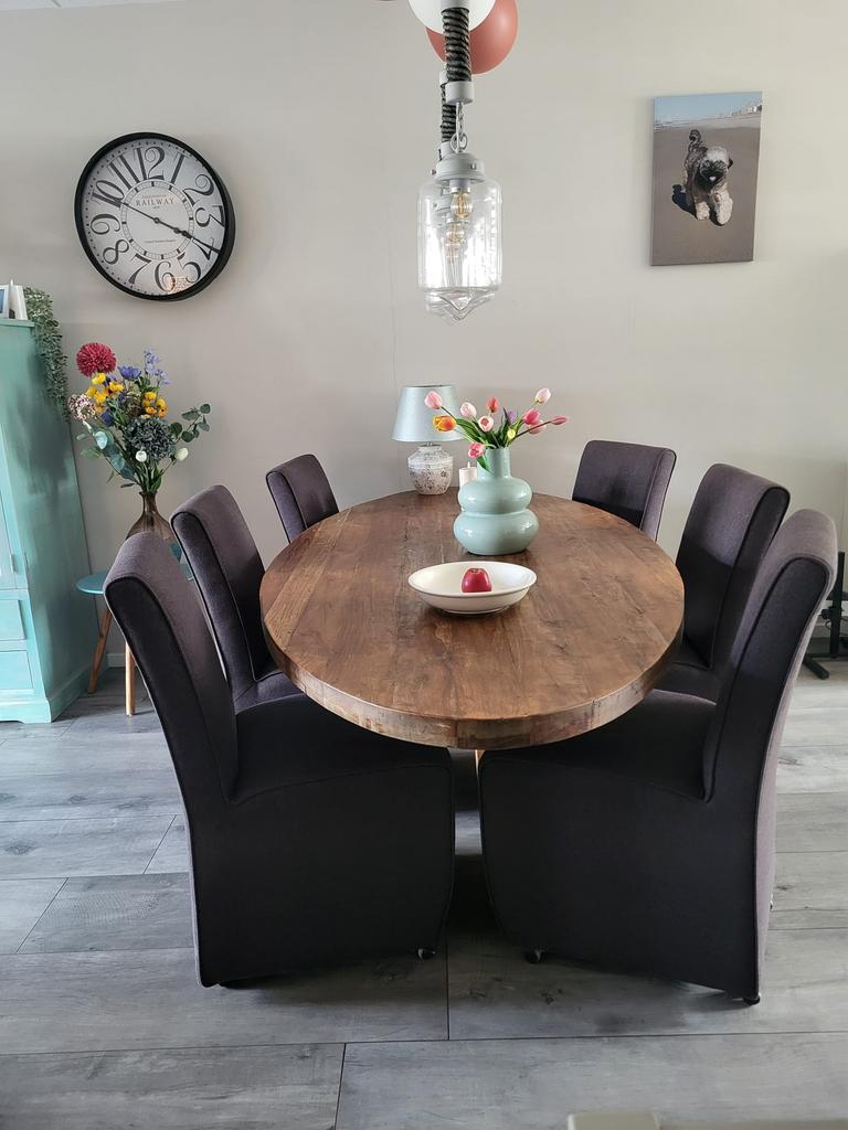 Eetkamer stoelen, Huis en Inrichting, Ophalen, Zo goed als nieuw, 4 tot 6 stoelen
