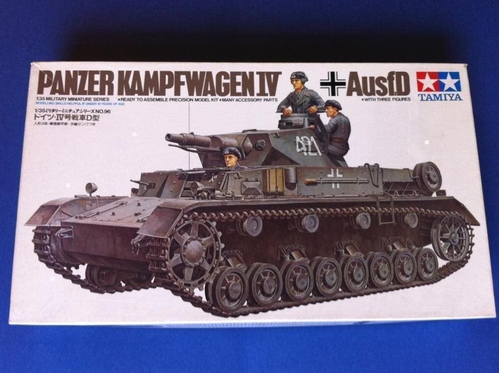 Tamiya	35096	German PanzerKampfWagen IV Ausf.D 	1/35, Overige merken, Tank, Verzenden, Groter dan 1:32