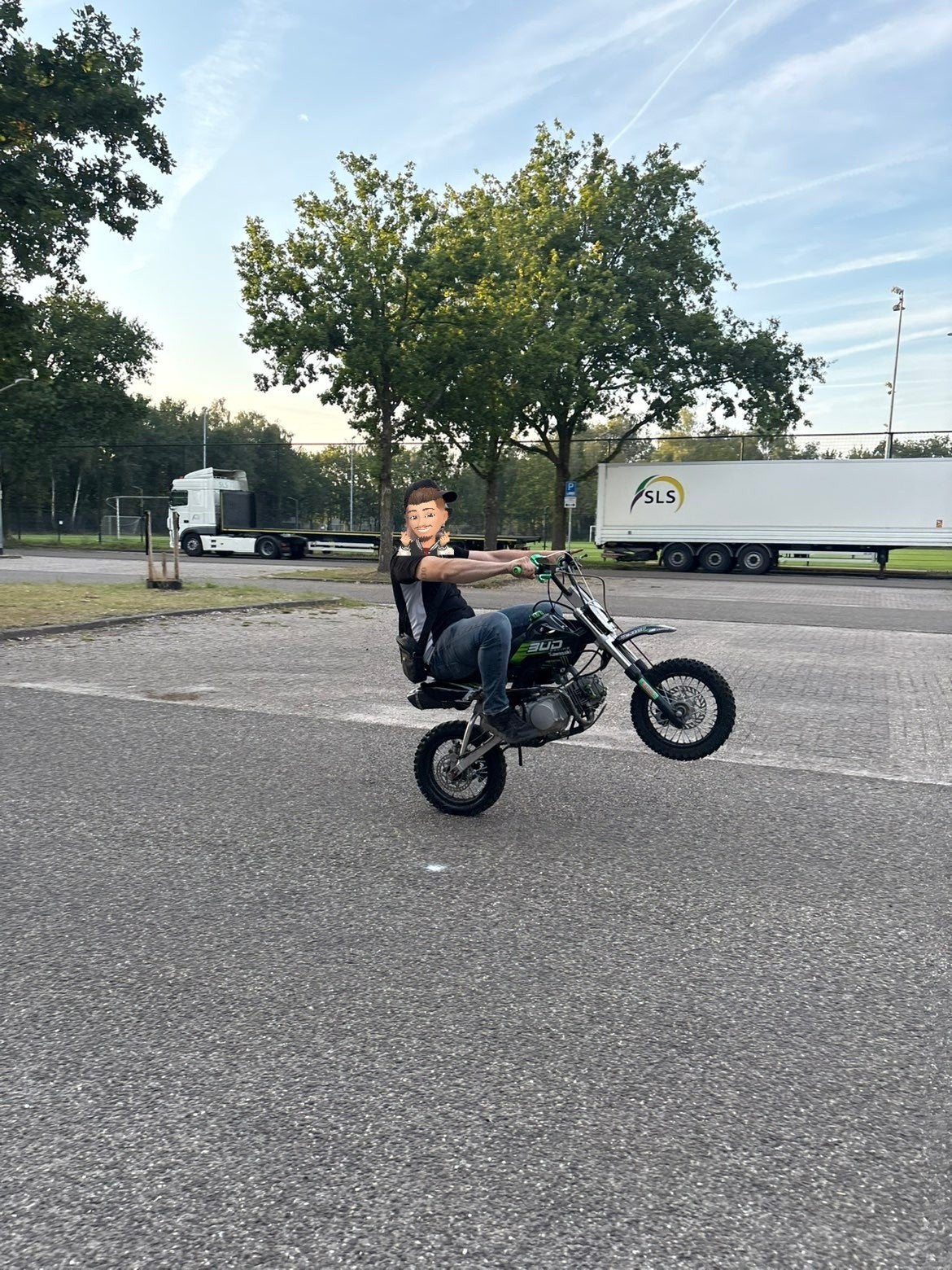 Pitbike 140cc, evt te ruil (auto + pitbike evt in 1 koop), Fietsen en Brommers, Minibikes, Midibikes en Pitbikes, Ophalen, 140 cc