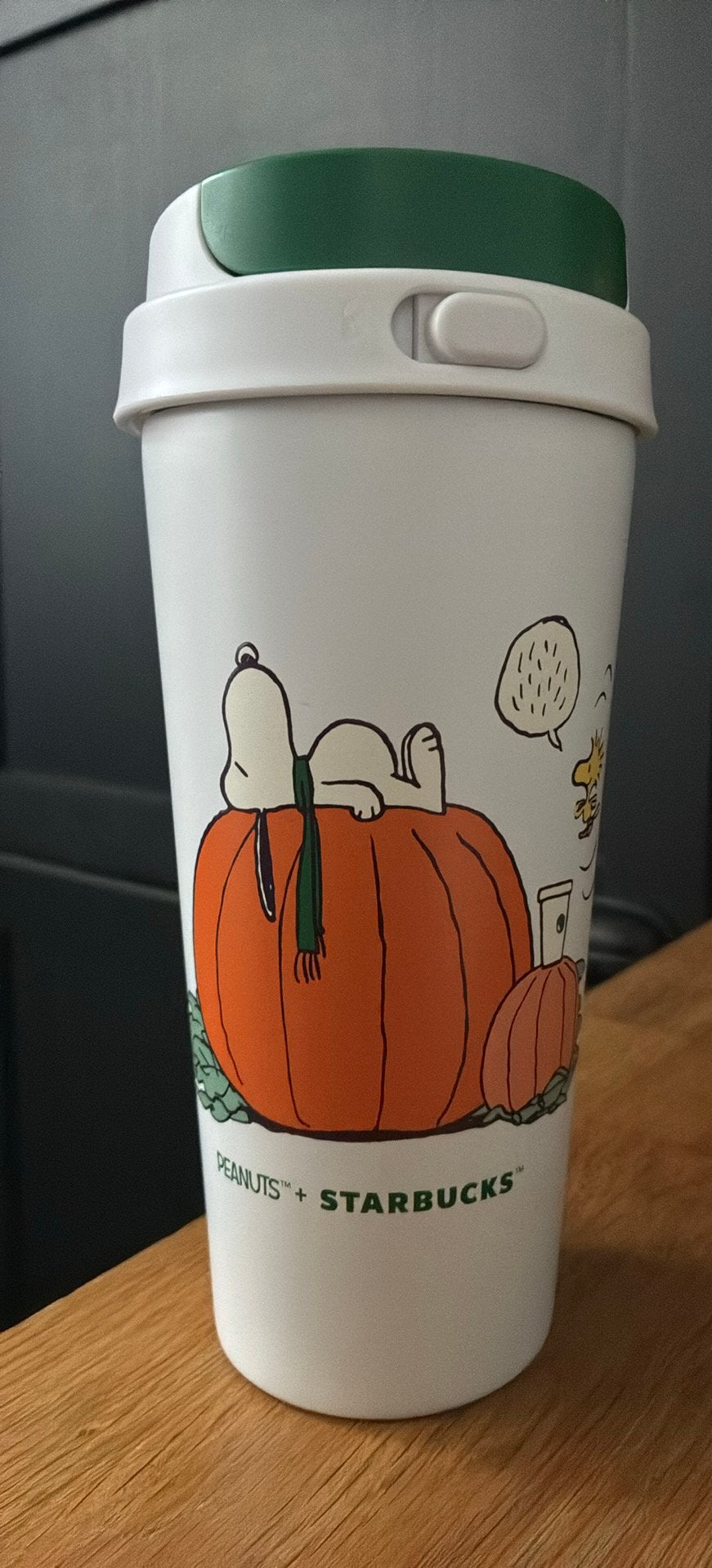 Nieuwe en gelimiteerde tumbler Peanuts + Starbucks Snoopy, Ophalen, Overige figuren, Nieuw, Servies