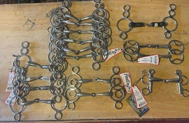 partij 93 stuks paardenbitten bijna gratis  EUR 9,- per bit, Ophalen, Nieuw, Overige soorten
