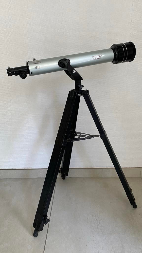 Spectron telescoop met statief, Gebruikt, Lenzentelescoop (refractor), Met statief, Ophalen of Verzenden