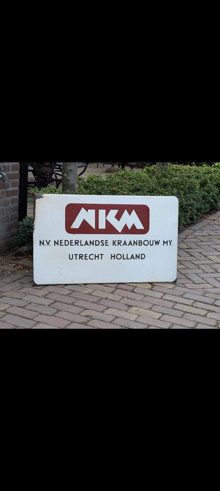 Vintage AKM N.V. Nederlandse Kraanbouw My. Utrecht Holland, Ophalen of Verzenden
