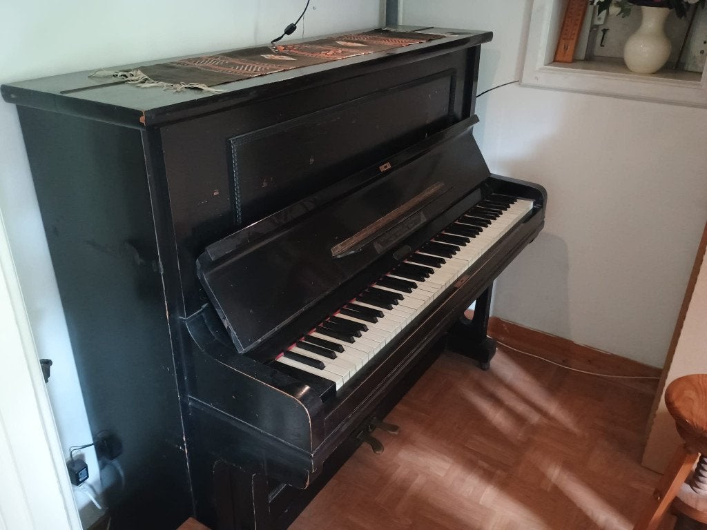 piano gebruikt, Ophalen, Gebruikt, Zwart, Piano