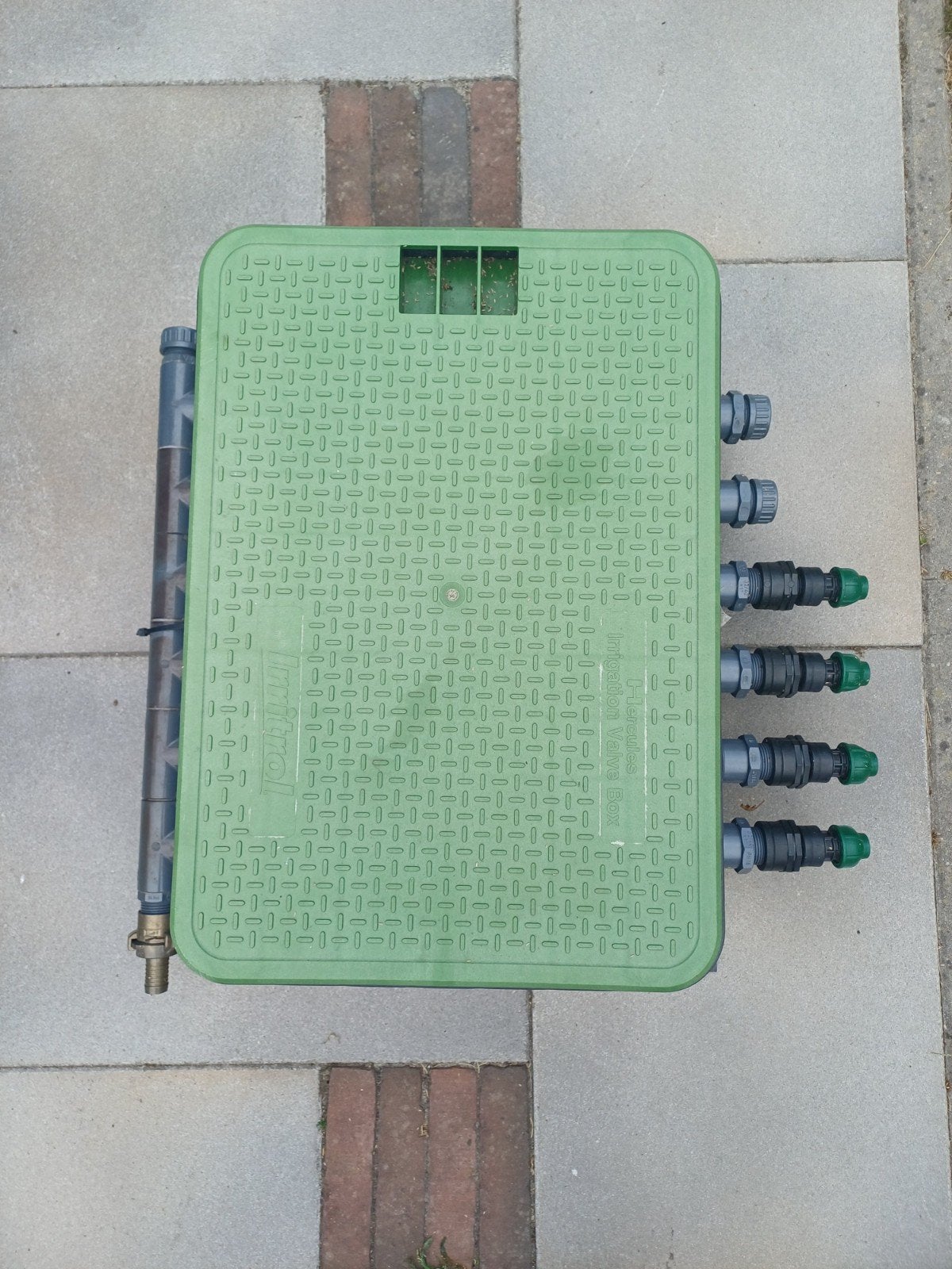 Nieuwe beregening afsluiter put doos - 6 groepen Geka, Tuin en Terras, Tuinsproeiers, Ophalen, Nieuw, Sectorsproeier