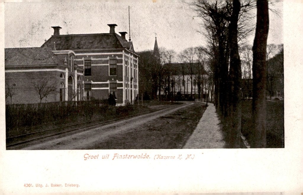 Finsterwolde Kazerne # 56, Verzenden, Voor 1920, Gelopen, Groningen