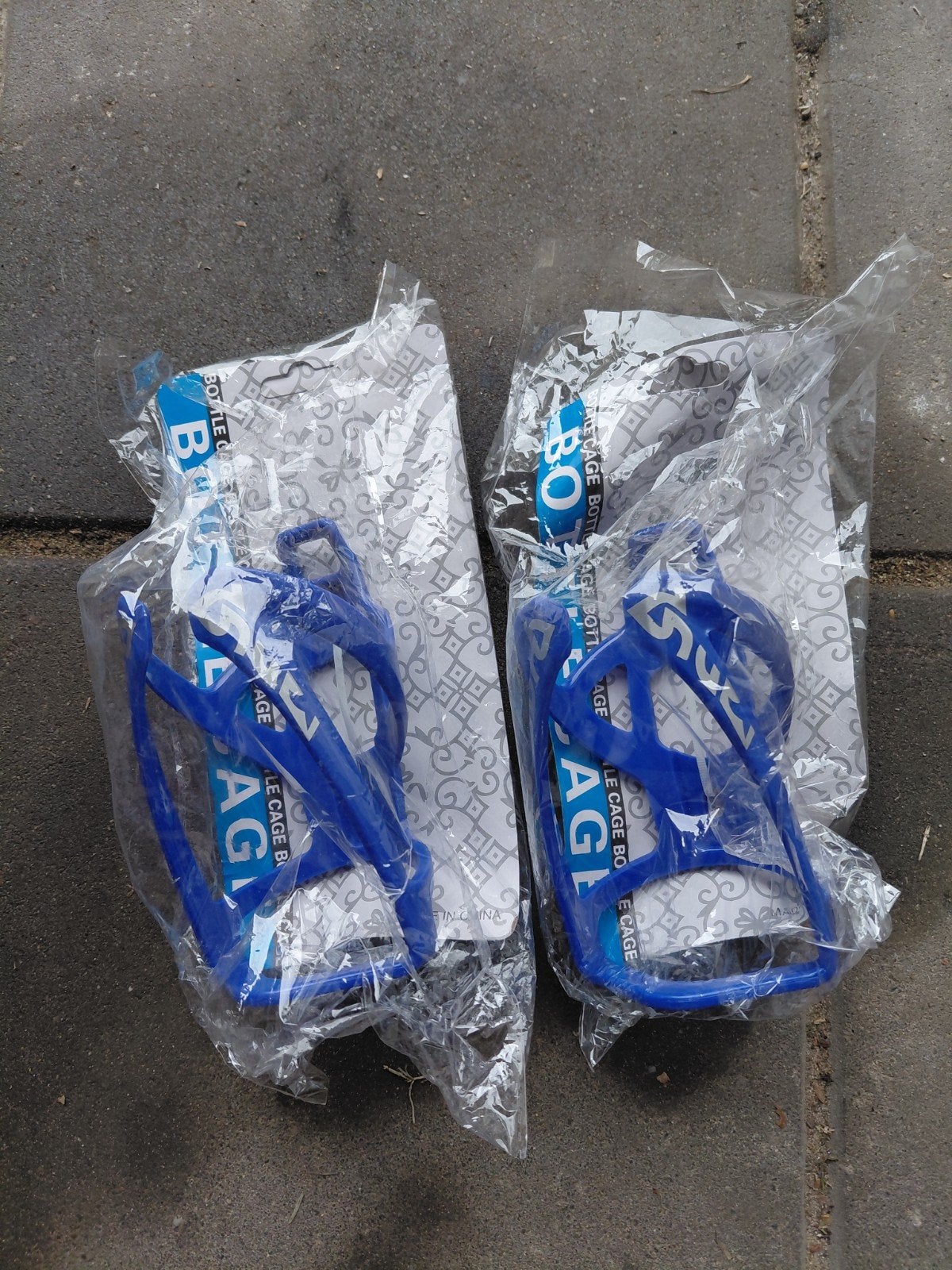 2x Nieuwe Fiets Bidonhouders - Blauw, Sport en Fitness, Ophalen of Verzenden