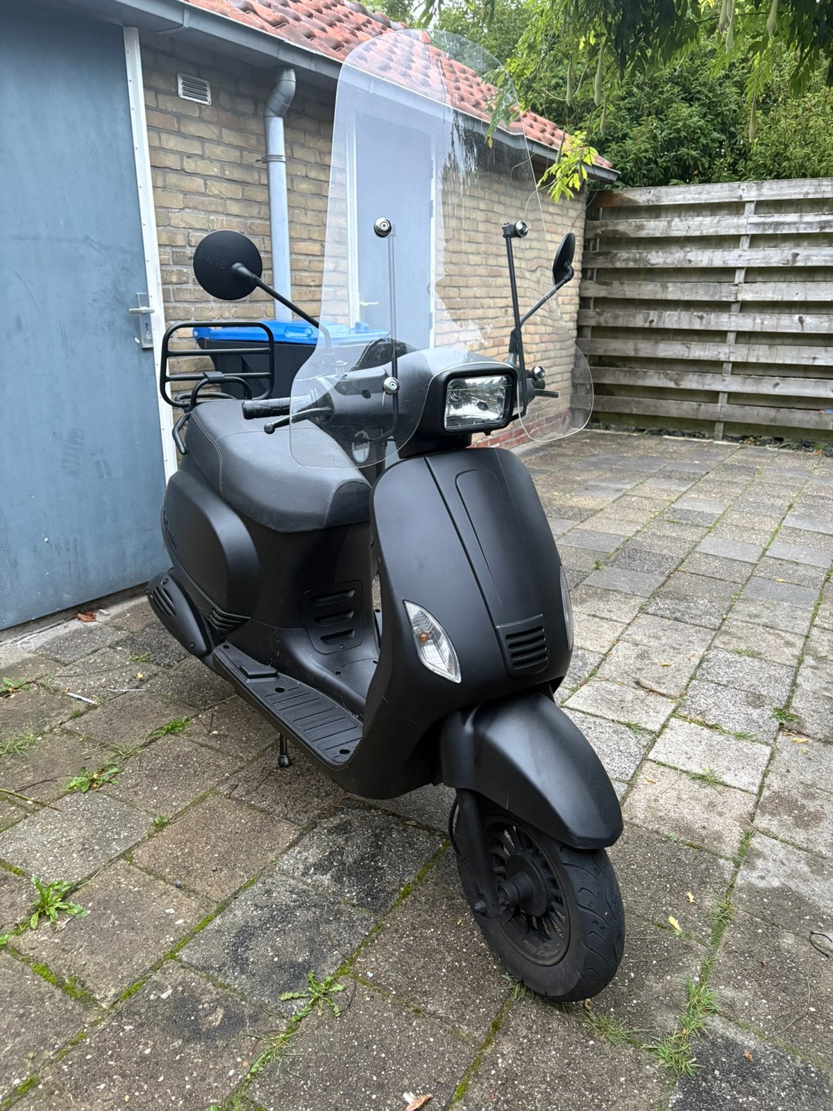 La Souris VespaLini S – 2017 – Zwart – Inclusief helm maat M, Gebruikt, Benzine, Ophalen, Overige merken