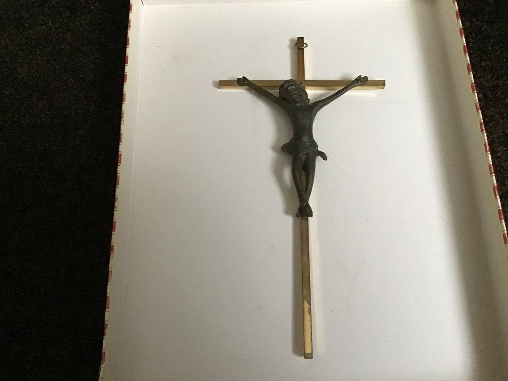 Kruisbeeld, Antiek en Kunst, Antiek | Religie, Ophalen of Verzenden