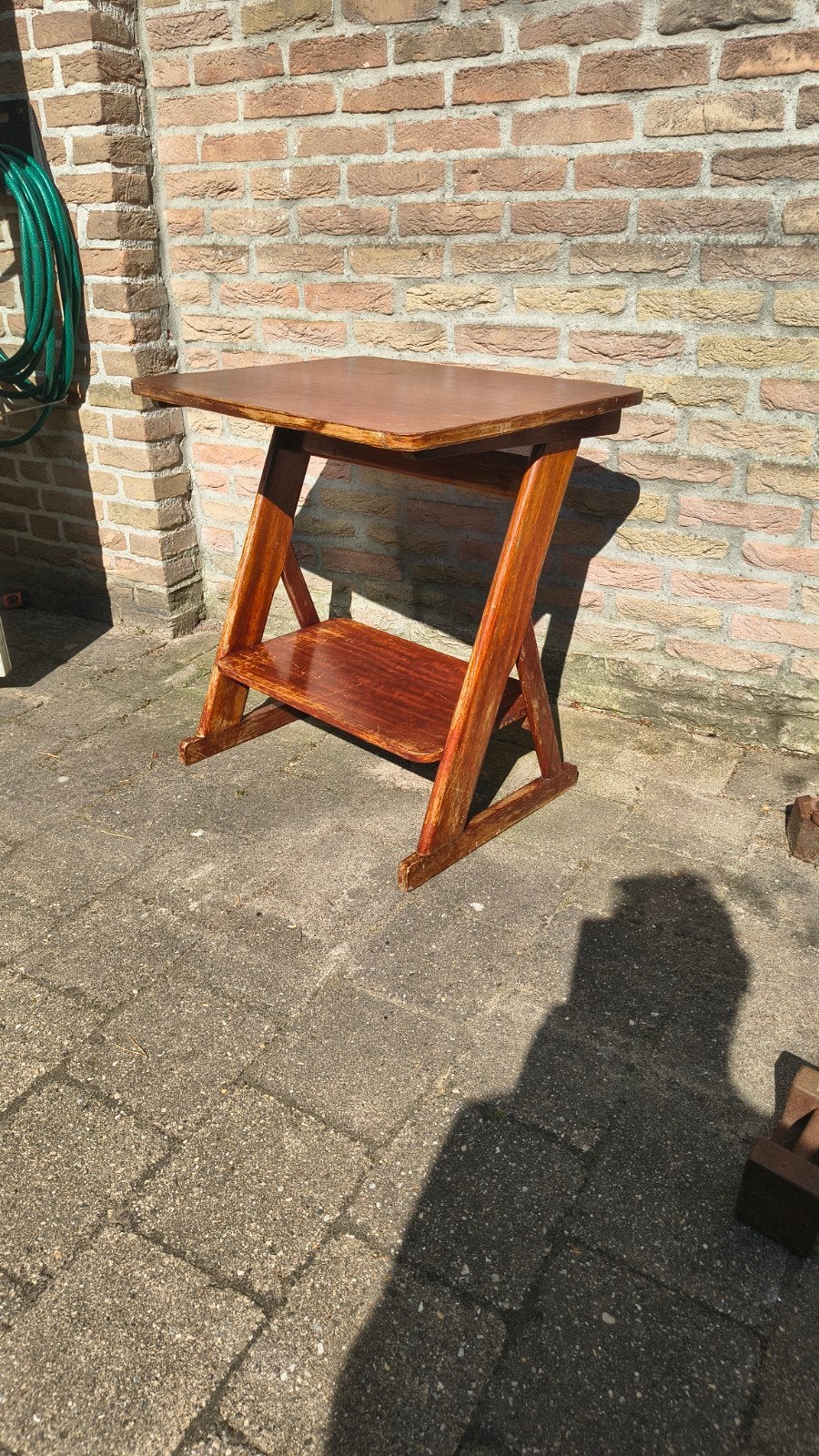 Vintage stereo meubel voor radio/platenspeler (opknapper), Ophalen