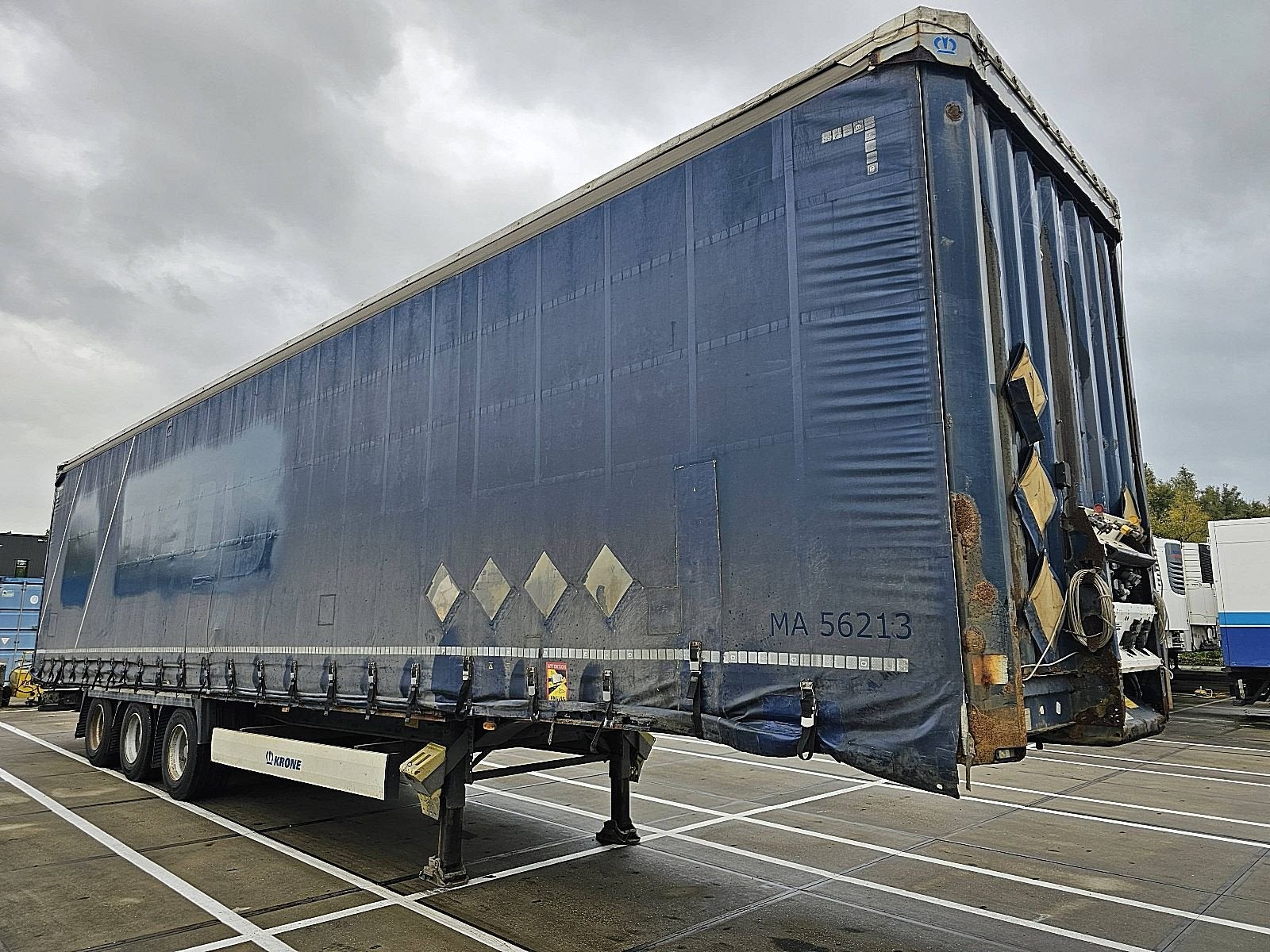 KRONE N/A drum brakes mega, Auto's, Overige kleuren, Origineel Nederlands, Bedrijf, Aanhangers en Opleggers