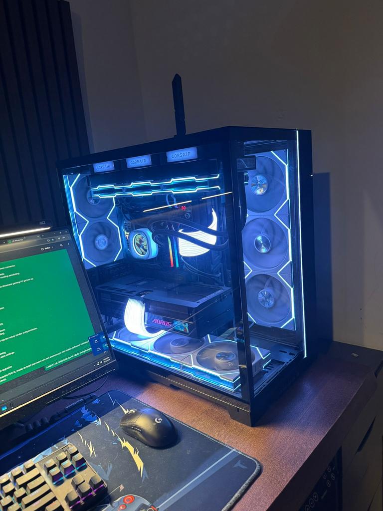 HIGH-END game pc rtx 5080 aorus master | AMD RYZEN 9950 x3d, Computers en Software, 64 GB of meer, Ophalen of Verzenden, Zo goed als nieuw