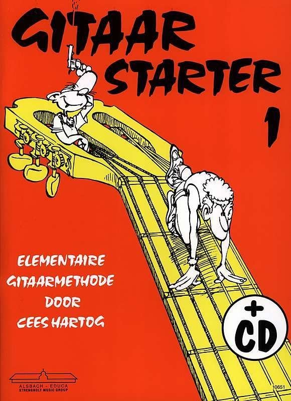 Gitaarstarter deel 1 met CD nieuwstaat niet gebrruikt boek, Gitaar, Ophalen of Verzenden, Zo goed als nieuw, Blues