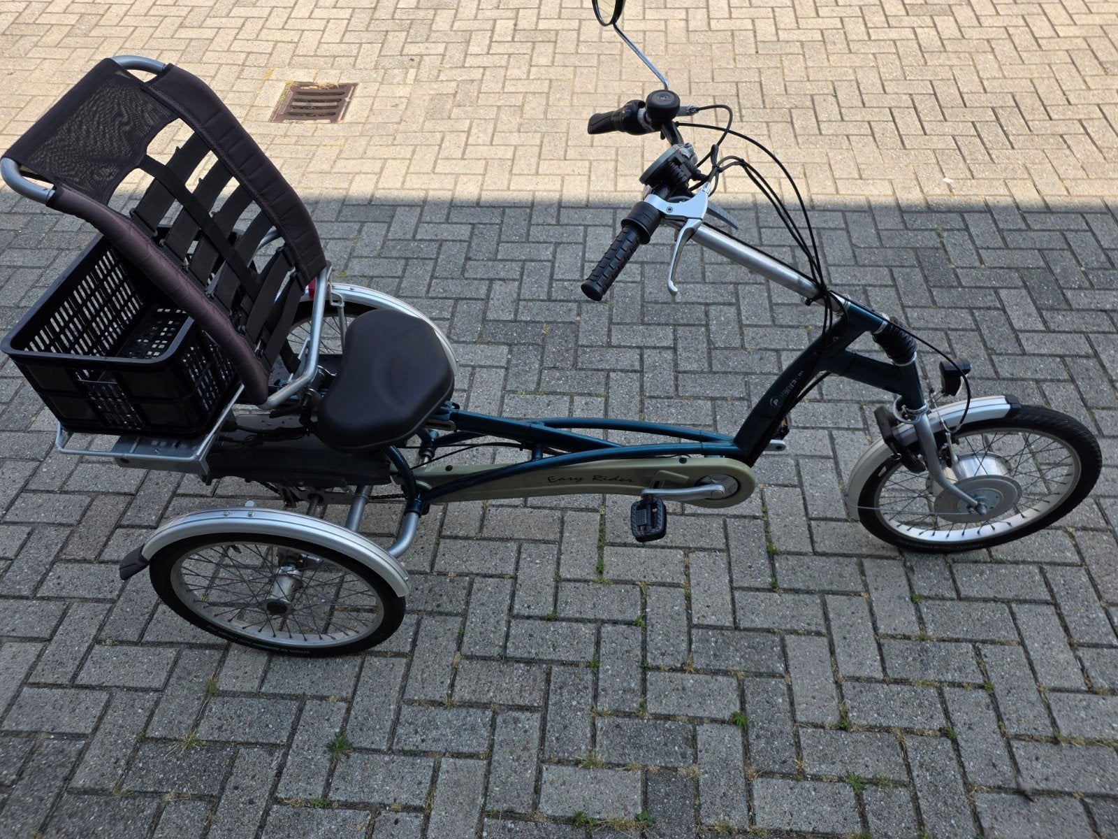Easy Rider driewieler met elektrische 2x accu's gashendel, Ophalen of Verzenden, Gebruikt, Velgrem, Easy Rider
