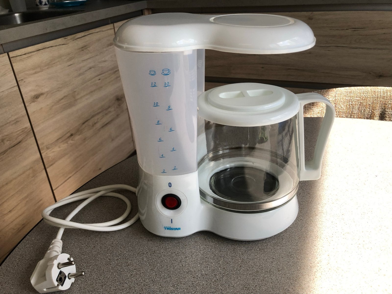 Tristar Koffiezetapparaat KZ-2213 - Wit, Ophalen, Gebruikt