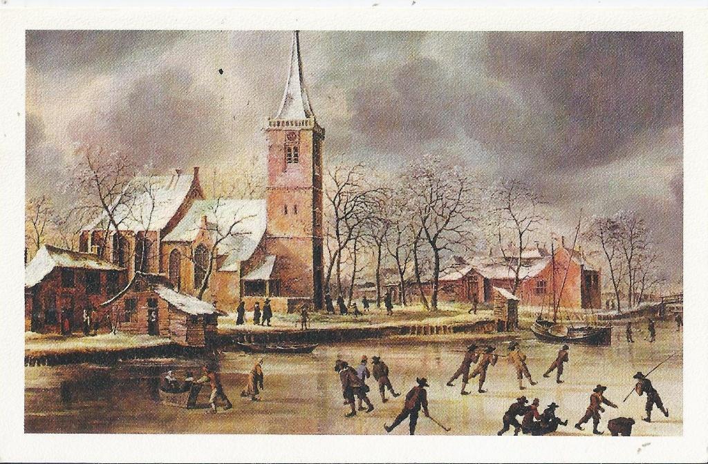 Gezicht op Ouderkerk Gelopen Ansichtkaart ( 8871), Ophalen of Verzenden, 1960 tot 1980, Gelopen